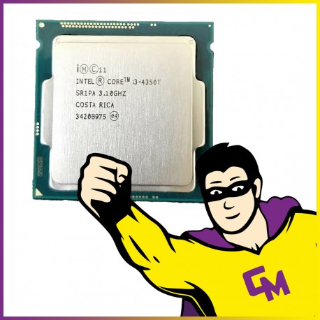Processeur CPU Intel Core i3-4350T SR1PA 3.10 GHz LGA1150 Haswell