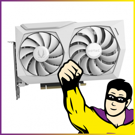 Carte Graphique ZOTAC NVIDIA RTX 3060 12Go GDDR6 PCIe DP HDMI VR Ready Gaming