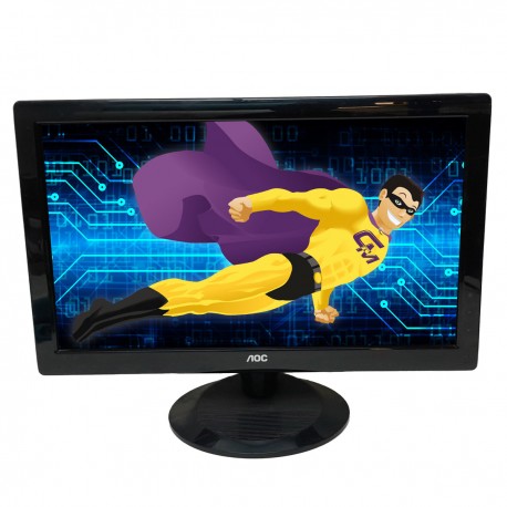 Ecran Plat PC 22" AOC TFT22W90PSA LCD 16:9 VGA-DVI Wide 1600 x 900