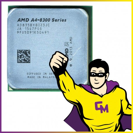 Processeur CPU AMD A4-8300 Séries AD835BYBI23JC 3.5 GHz FM2+