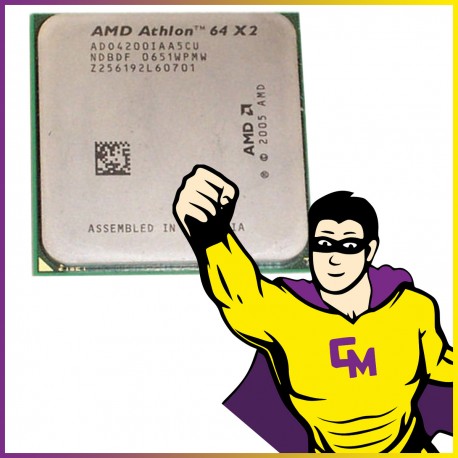Processeur CPU AMD Athlon 64 X2 4200+ AD04200IAA5CU 2.2 GHz AM2