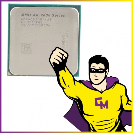 Processeur CPU AMD PRO A8-9600 APU AD960BAGM44AB2.2 A8-9600 Series 3.1 GHz AM2