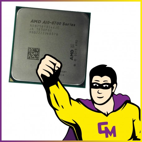 Processeur CPU AMD Pro A10-8750B AD875BYBI44JC A10/8700 Series 3.6 GHz FM2+