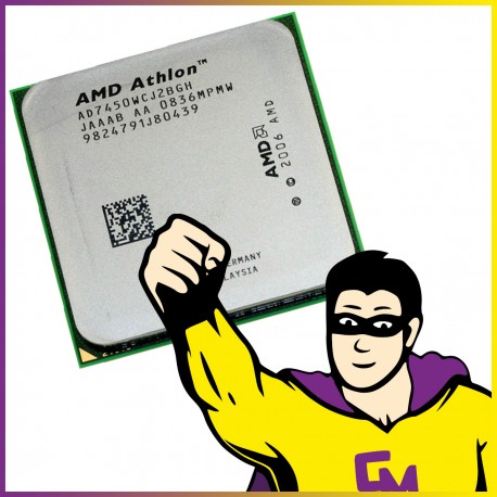 Processeur CPU AMD Athlon X2 7450 AD7450WCJ2BGH AMD Athlon 2.4 GHz AM2/AM2+