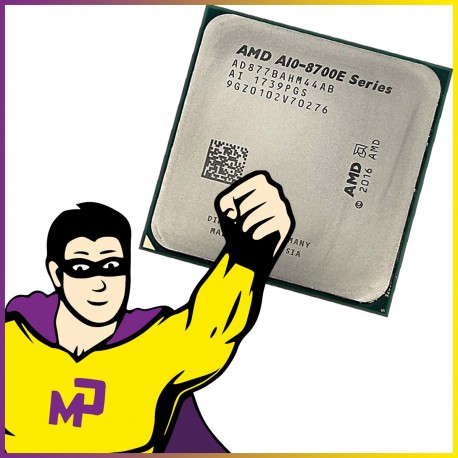 Processeur CPU AMD PRO A10-8700E AD877BAHM44AB AMD A10-8700E Series 3.5 GHz AM4