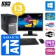 PC Tour Dell 9020 Ecran 22" Intel i3-4130 RAM 16Go SSD 960Go Windows 10 Wifi