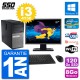 PC Tour Dell 9020 Ecran 27" Intel Core i3-4130 RAM 8Go SSD 120Go Windows 10 Wifi