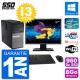 PC Tour Dell 9020 Ecran 27" Intel Core i3-4130 RAM 8Go SSD 960Go Windows 10 Wifi