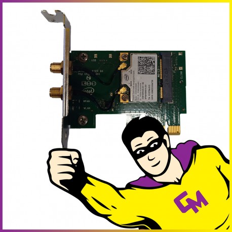 Carte Réseau Wifi Dell WPET-123GN-A-V02 PCI-e 150Mbps Low Profile