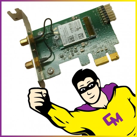 Carte Réseau Wifi Dell BRKT 8260NGW PCI-e 867Mbps Low Profile