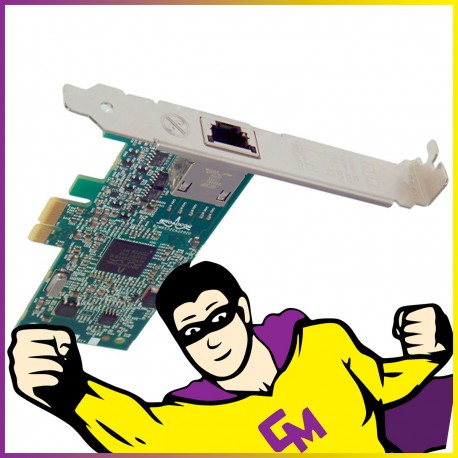 Carte Réseau Broadcom BCM-95722A2202G 09RJTC PCI-Express RJ45 High Profile