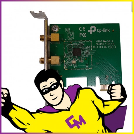 Carte Réseau Wifi TP-Link TL-WN881ND E248237 PCI-Express 300Mbps Low Profile