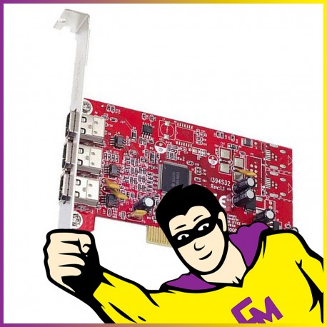 Carte d'acquisition Adaptec AFW-4300B FireWire PCI High-Profile