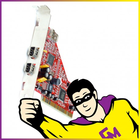 Carte d'acquisition Pinnacle Systems DV 1394-400 OHCI FireWire PCI High-Profile