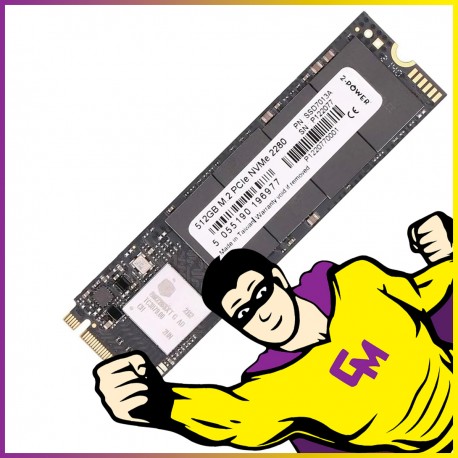 SSD NVMe M.2 2280 512 Go 2-Power SSD7013A Clé M