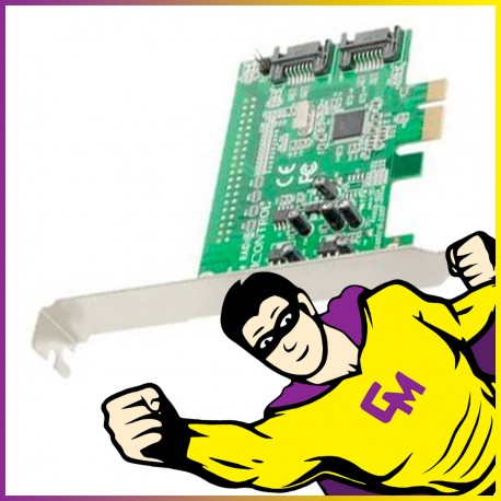 Carte Contrôleur RAID DawiControl DC-600e RAID PCI-Express High Profile