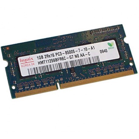 1Go RAM PC Portable SODIMM Hynix HMT112S6BFR6C-G7 DDR3 PC3-8500 1066MHz CL7