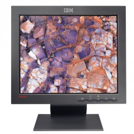 Ecran Plat 15" IBM ThinkVision L150 LCD Pc Vga Caisse Ticket Comptoir Boutique
