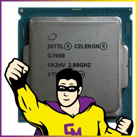 Processeur CPU Intel Celeron G3900 SR2HV 2.80Ghz FLGA1151 Dual Core