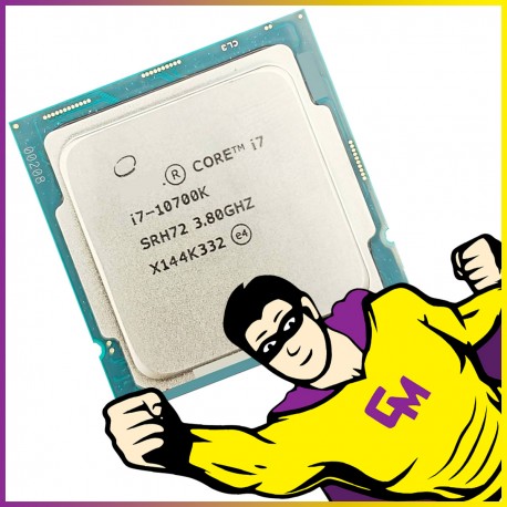 Processeur CPU Intel Core i7-10700K SRH72 3.80 GHz FCLGA1200 Comet Lake
