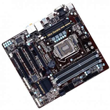 Carte Mère GIGABYTE GA-Z87M-D3H LGA 1150 Format Micro ATX RAM DDR3 VGA/HDMI/DVI