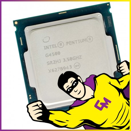Processeur CPU Intel Pentium G4500 SR2HJ 3.50Ghz FCLGA1151 Dual Core