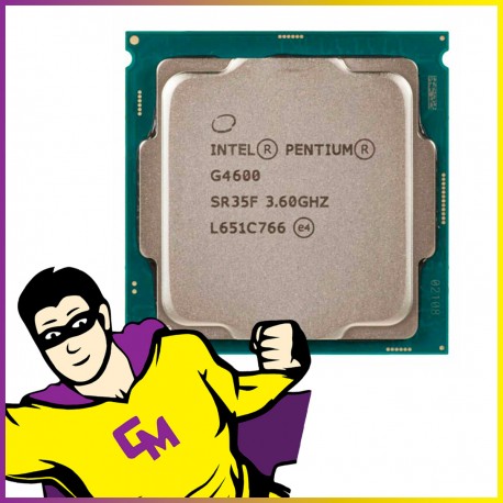 Processeur CPU Intel Pentium G4600 SR35F 3.60Ghz FCLGA1151 Dual Core