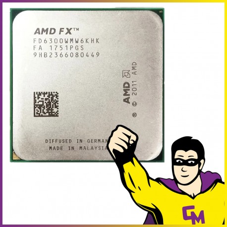 Processeur CPU AMD FX-6300 FD6300WMW6KHK 3.5Ghz AM3+ Pc