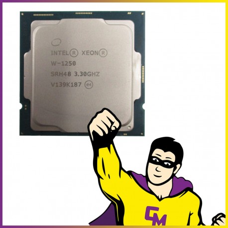 Processeur CPU Intel Xeon W-1250 SRH48 3.3Ghz LGA1200 Pc