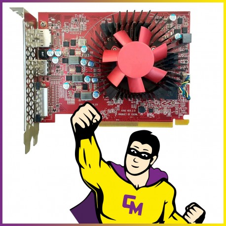 Carte Graphique AMD Radeon RX640 910486-002 2Go GDDR5 PCI-Express HDMI DVI DP