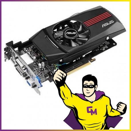 Carte Graphique Asus Nvidia GeForce GTX650 1 Go GDDR5 PCI-Express DVI VGA HDMI