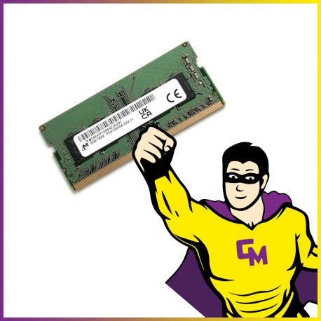 8Go RAM DDR4 Micron MT8A8TF1G64HZ-3G2R1 SODIMM 3200 Mhz Mémoire PC Portable