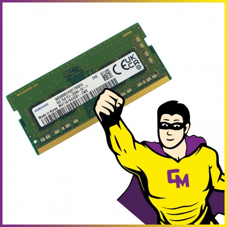 8Go RAM DDR4 Samsung M471A1K43EB1-CWE SODIMM 3200 Mhz Mémoire PC Portable
