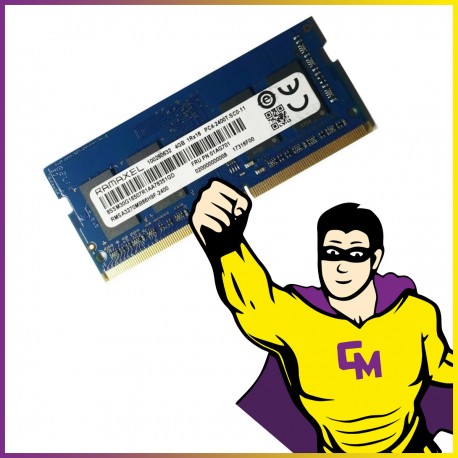 4Go RAM DDR4 Ramaxel RMSA3270MB86H9F SODIMM 2400 Mhz Mémoire PC Portable