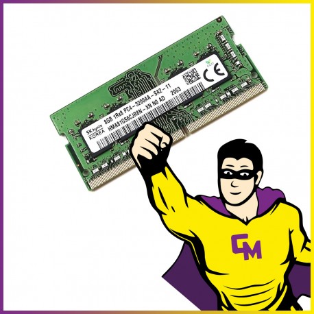 8Go RAM DDR4 SK Hynix HMA81GS6CJR8N‑XN SODIMM 3200 Mhz Mémoire PC Portable