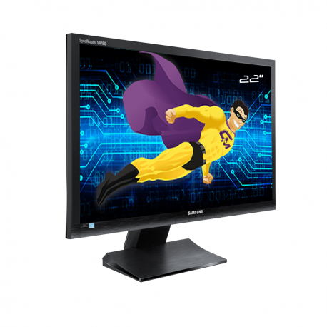 Ecran 22" SAMSUNG SyncMaster SA450 S22A450MW LS22A450MWG/EN VGA DVI VESA 16:10