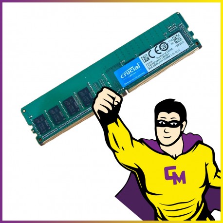 8Go RAM DDR4 Crucial CT8G4DFS8213.C8FDD1 DIMM 2133 Mhz Mémoire PC