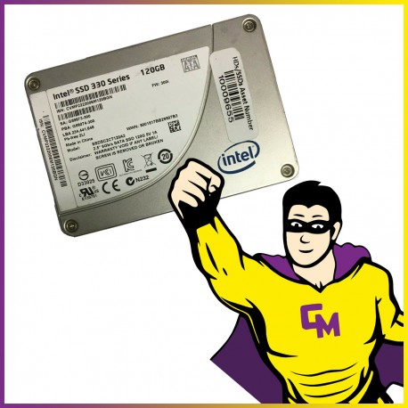 SSD 120Go 2.5" Intel SSDSC2CT120A3 SATA III 6Gbps