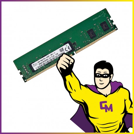 8Go RAM DDR4 SK Hynix HMA81GR7MFR8N-UH DIMM 2400 Mhz Mémoire PC