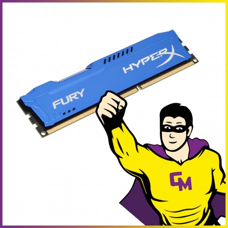8Go RAM DDR3 HyperX FURY HX318C10F/8 DIMM 1866 Mhz Mémoire PC