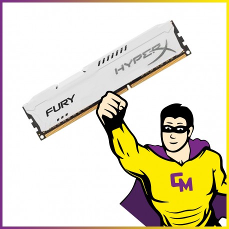 8Go RAM DDR3 HyperX FURY HX318C10FW/8 DIMM 1866 Mhz Mémoire PC
