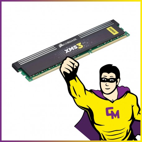 8Go RAM DDR3 CORSAIR CMX16GX3M2A1333C9 DIMM 1333 Mhz Mémoire PC