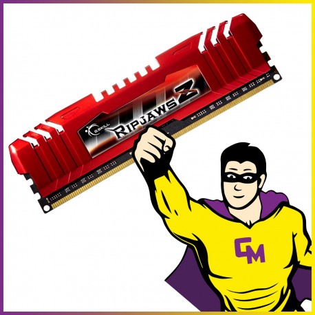8Go RAM DDR3 G.Skill F3‑2133C11D‑16GXL DIMM 2133 Mhz Mémoire PC