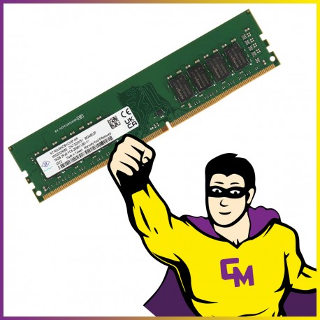 16Go RAM DDR4 Nanya NT16GA64D3HCX3F‑HR DIMM 2666 Mhz Mémoire PC