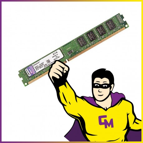 4GB RAM DDR3 Kingston KRV1066D3N7/4G PC3-8500 1066 Mhz DIMM Low Profile CL9 PC