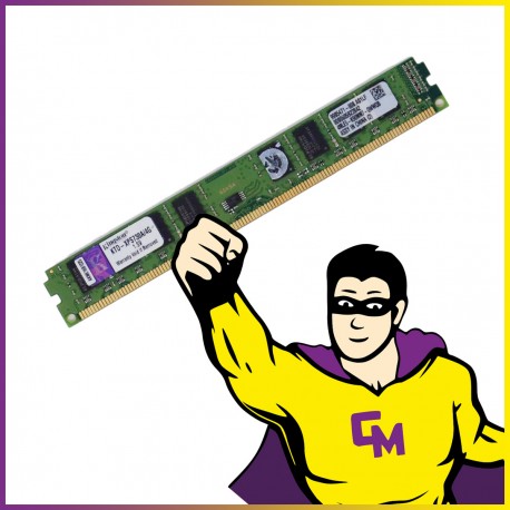 4GB RAM DDR3 Kingston KRV1066D3N7/4G PC3-8500 1066 Mhz DIMM Low Profile CL9 PC