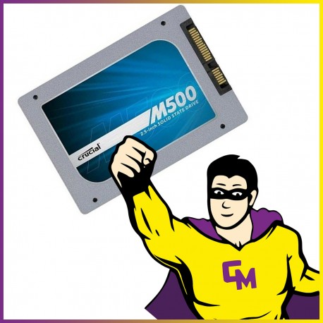 SSD 240Go 2.5" Crucial M500 CT240M500SSD1 SATA III 6Gb/s