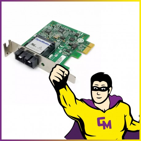 Carte Réseau OptoMedia TR4-M3-2D53K-W5 PCIe 1Gb/s SC Duplex PCIe Low Profile