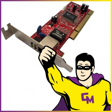 Carte Réseau Lycom NW-100 PCI RJ45 High Profile