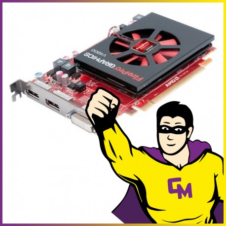 Carte Graphique AMD FirePro V4900 1Go GDDR5 PCI-Express DVI DisplayPort